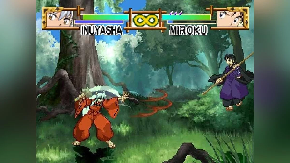Скриншот из игры Inuyasha: A Feudal Fairy Tale - 3