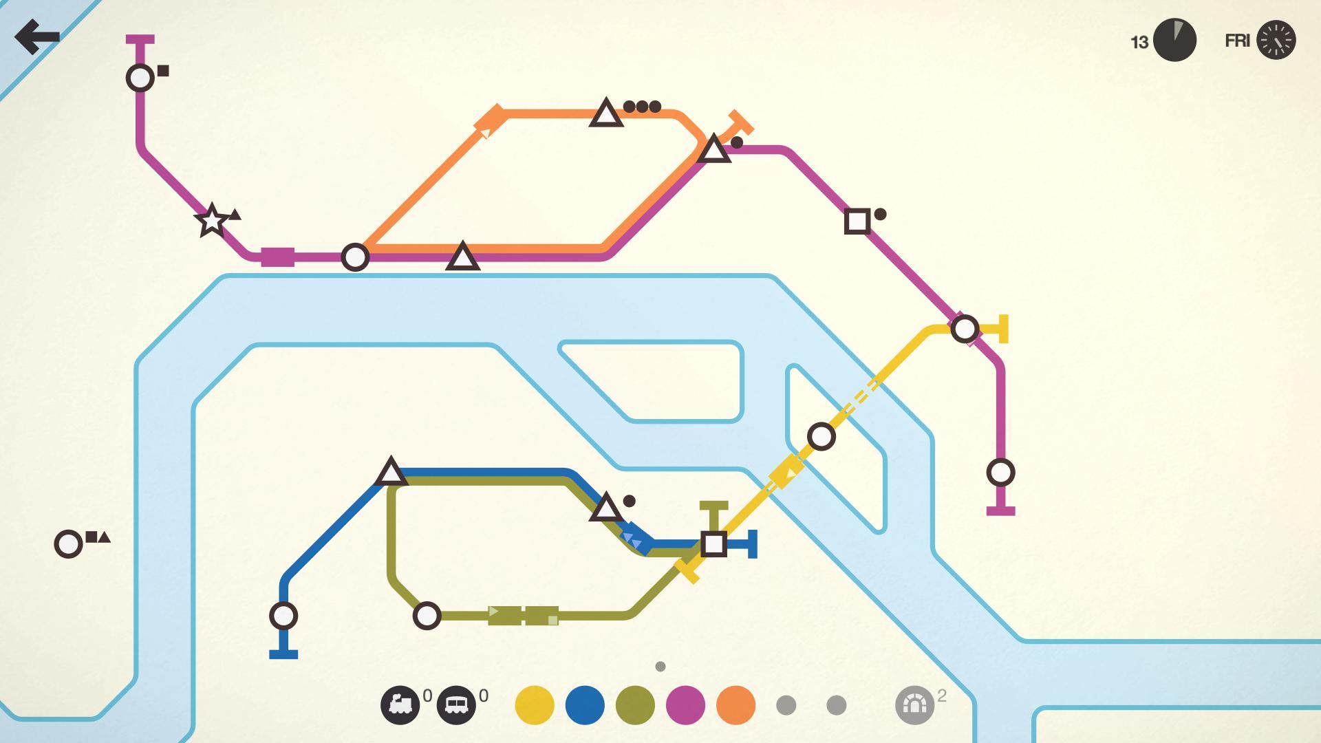 Скриншот из игры Mini Metro - 49