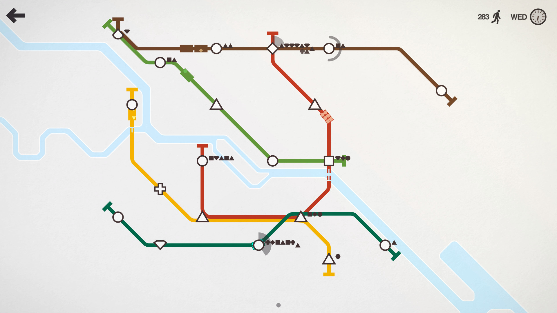 Скриншот из игры Mini Metro - 34