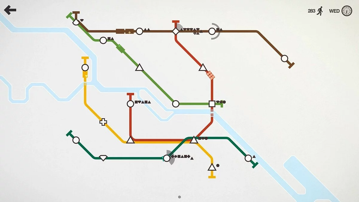 Скриншот из игры Mini Metro - 32
