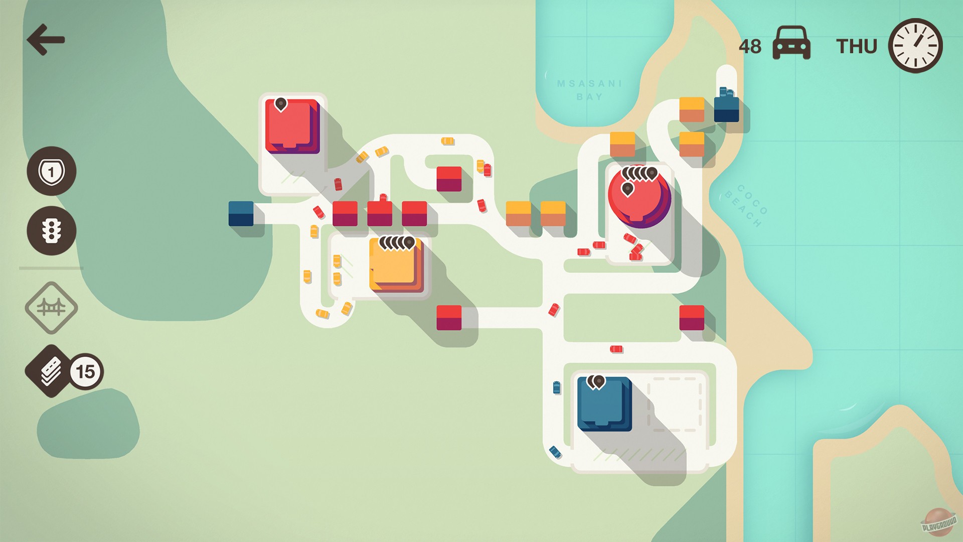 Скриншот из игры Mini Motorways - 32