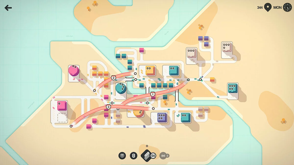 Скриншот из игры Mini Motorways - 11
