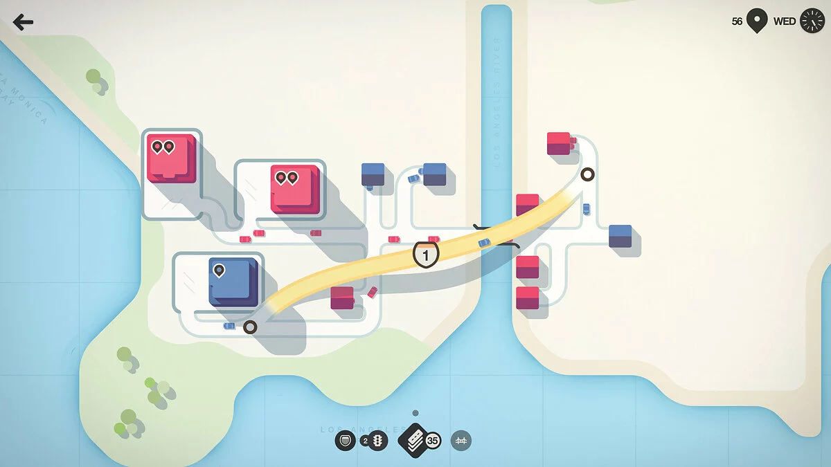 Скриншот из игры Mini Motorways - 34