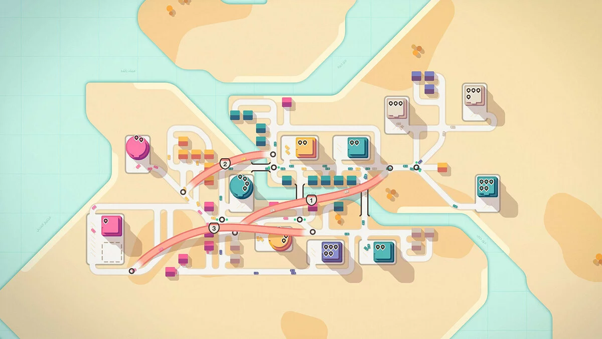 Скриншот из игры Mini Motorways - 36