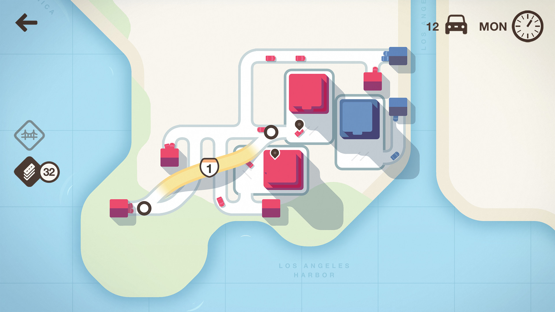 Скриншот из игры Mini Motorways - 1