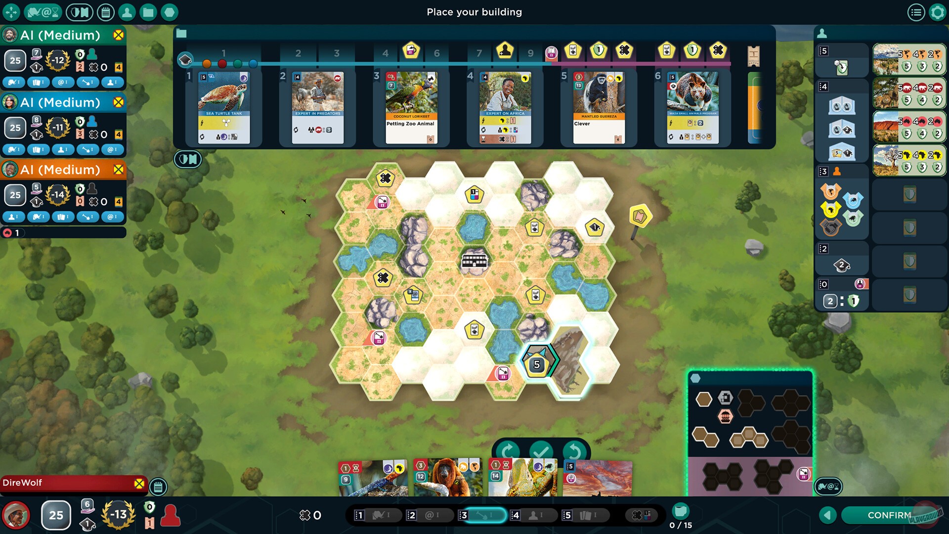 Скриншот из игры Ark Nova - 1