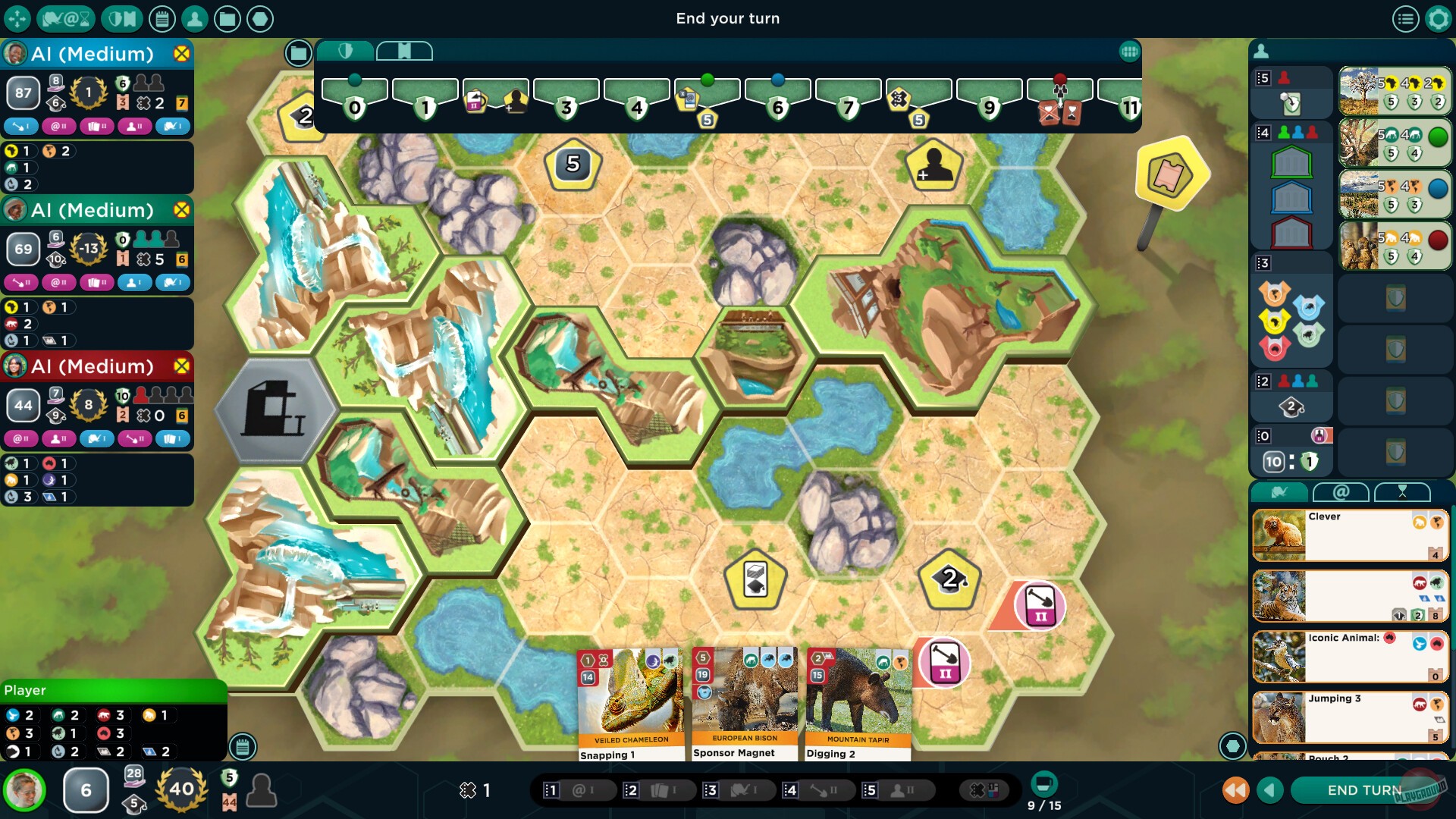 Скриншот из игры Ark Nova - 8