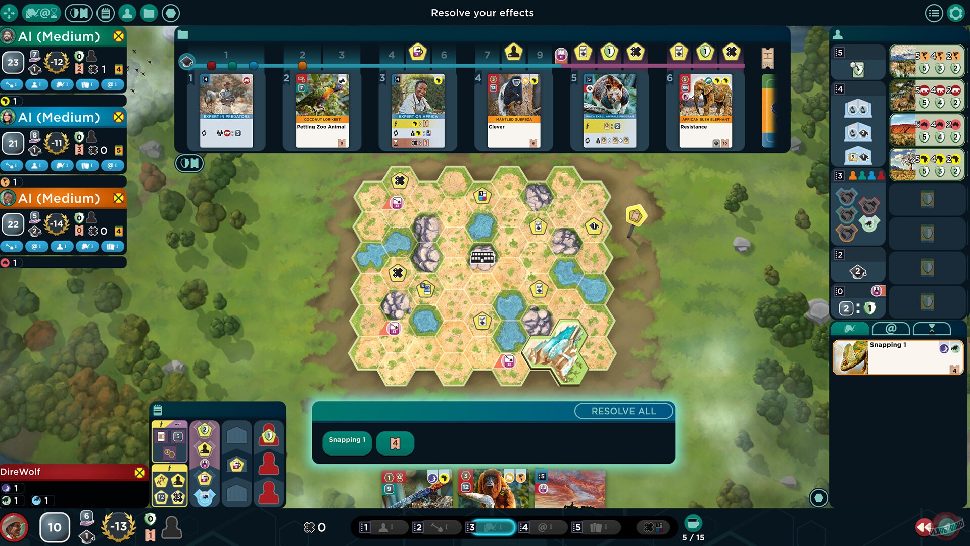 Скриншот из игры Ark Nova - 5