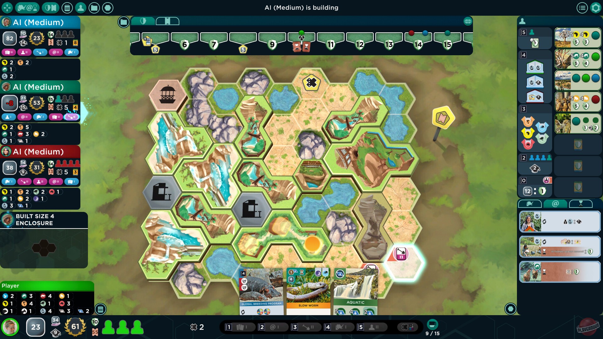 Скриншот из игры Ark Nova - 6