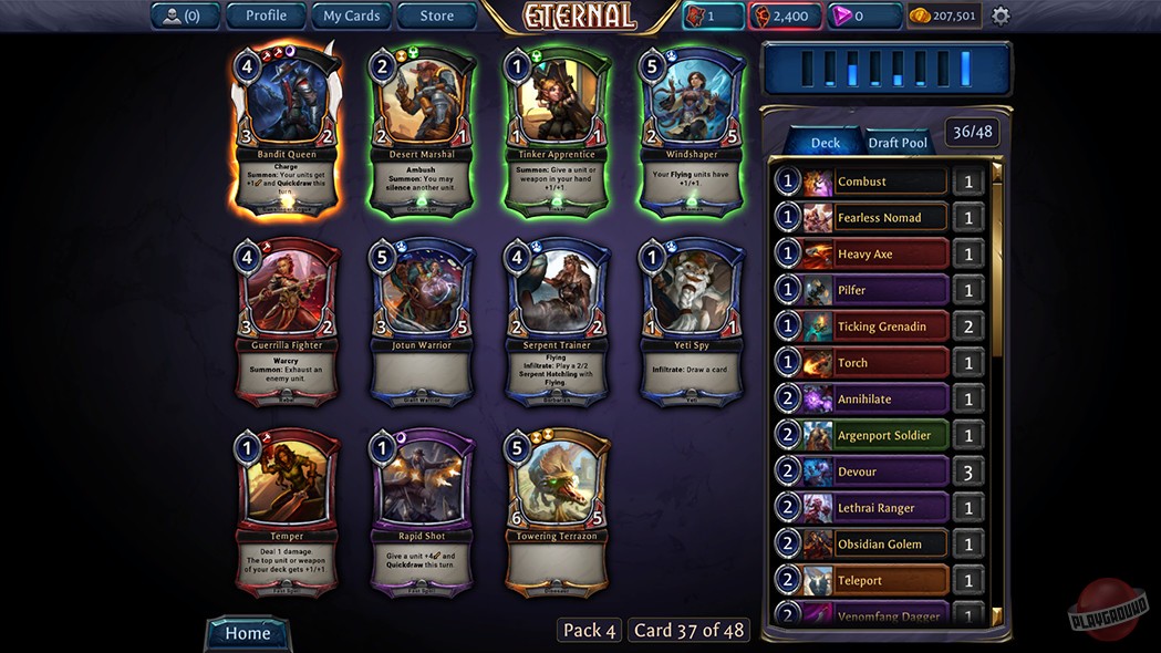 Скриншот из игры Eternal Card Game - 2