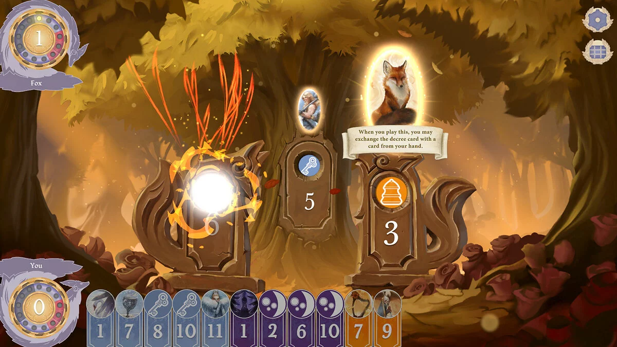 Скриншот из игры The Fox in the Forest - 10