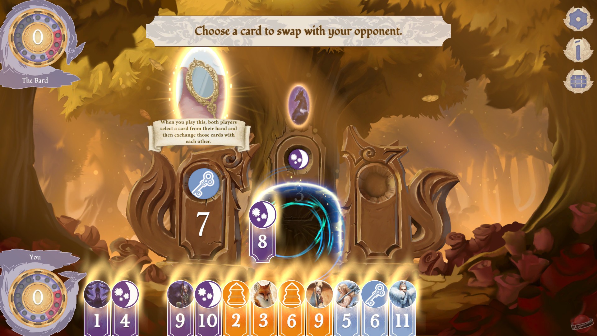 Скриншот из игры The Fox in the Forest - 7