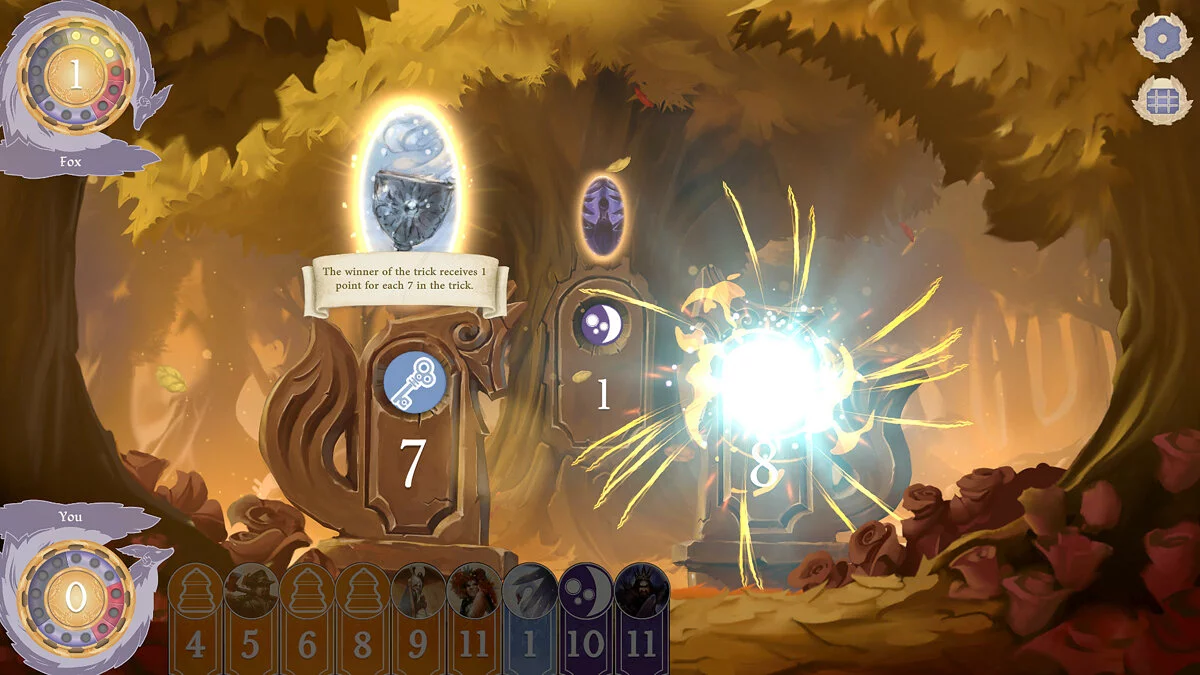 Скриншот из игры The Fox in the Forest - 5