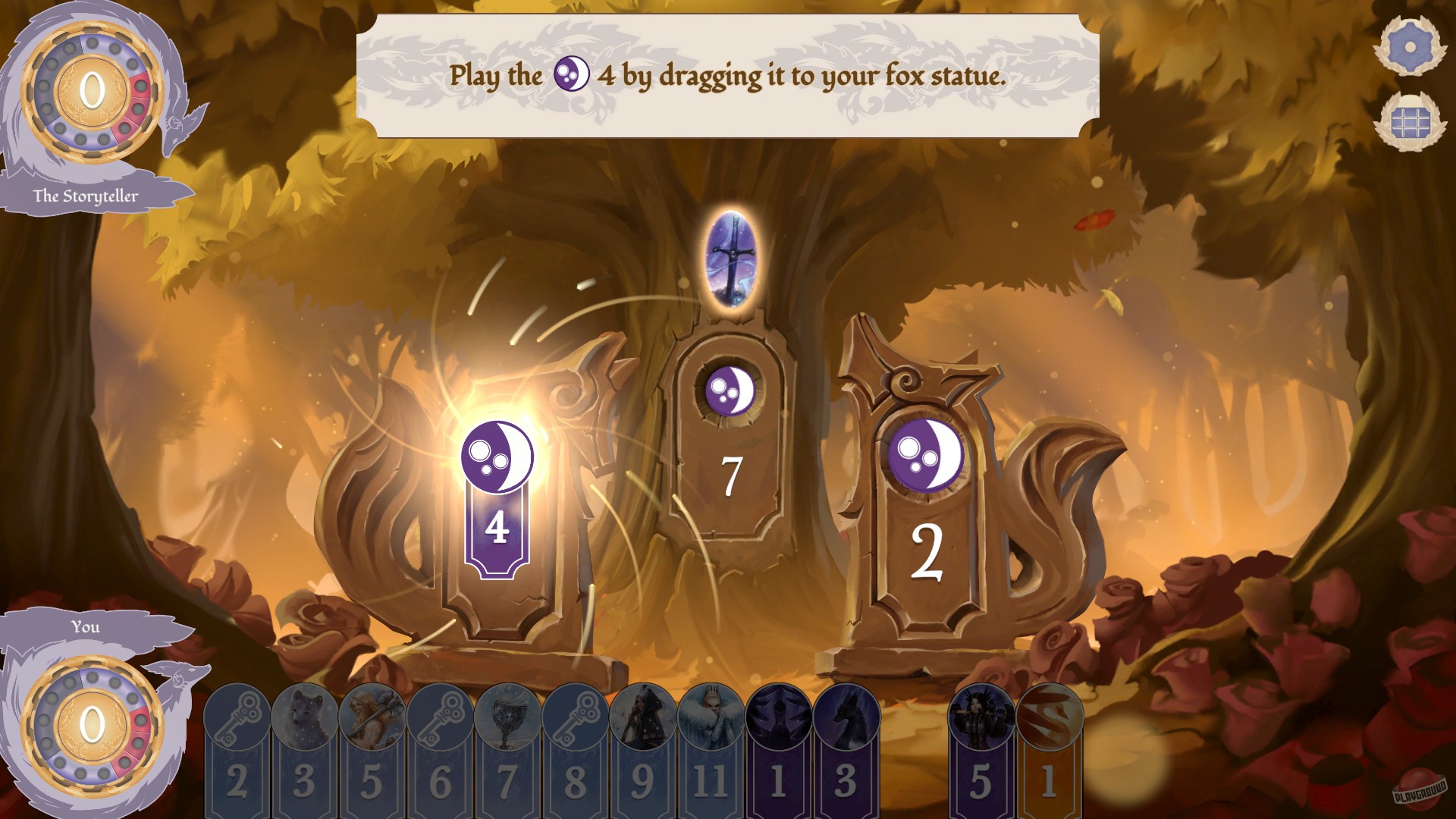 Скриншот из игры The Fox in the Forest - 13