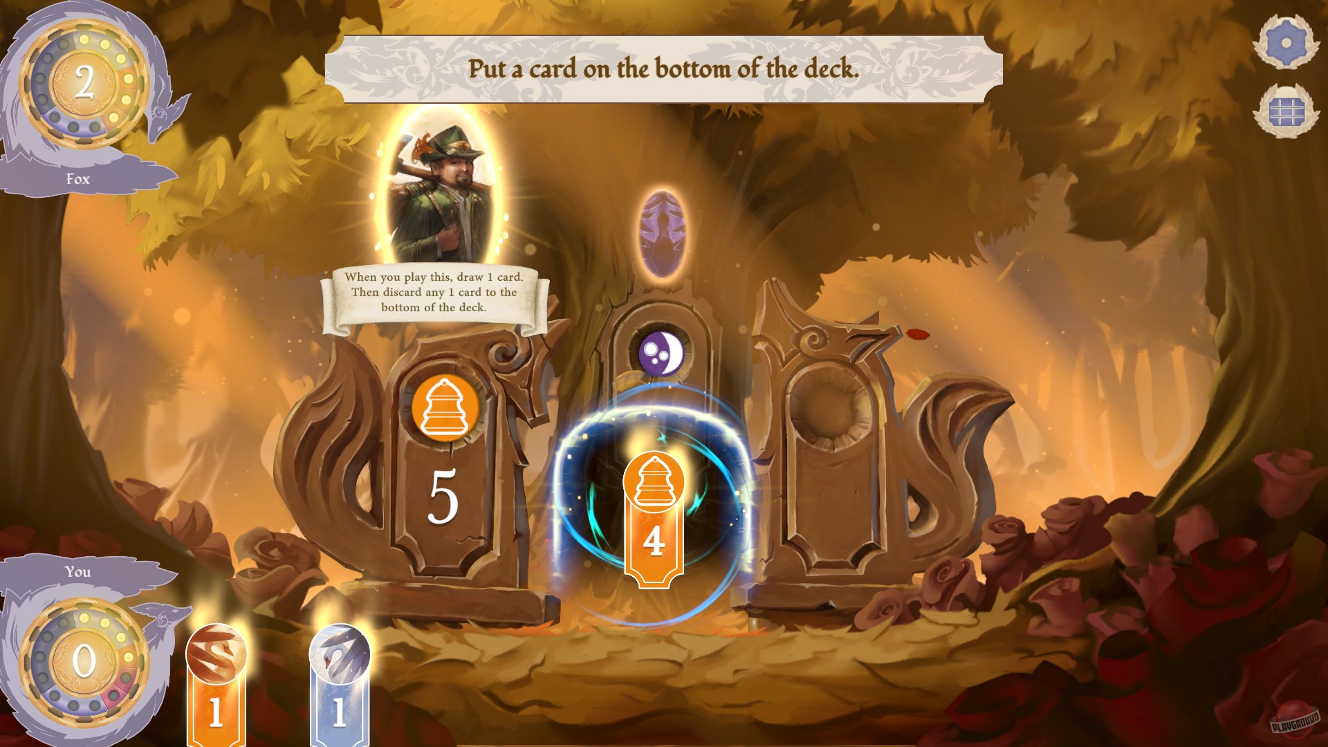 Скриншот из игры The Fox in the Forest - 4