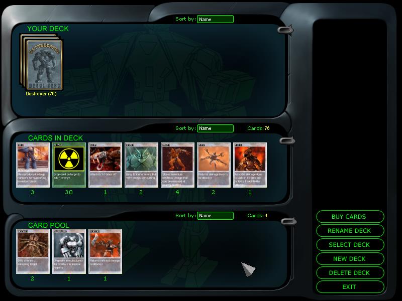 Скриншот из игры BattleCards: Cybots - 15