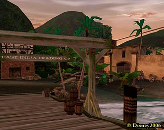 Скриншот из игры Pirates of the Caribbean Online - 1