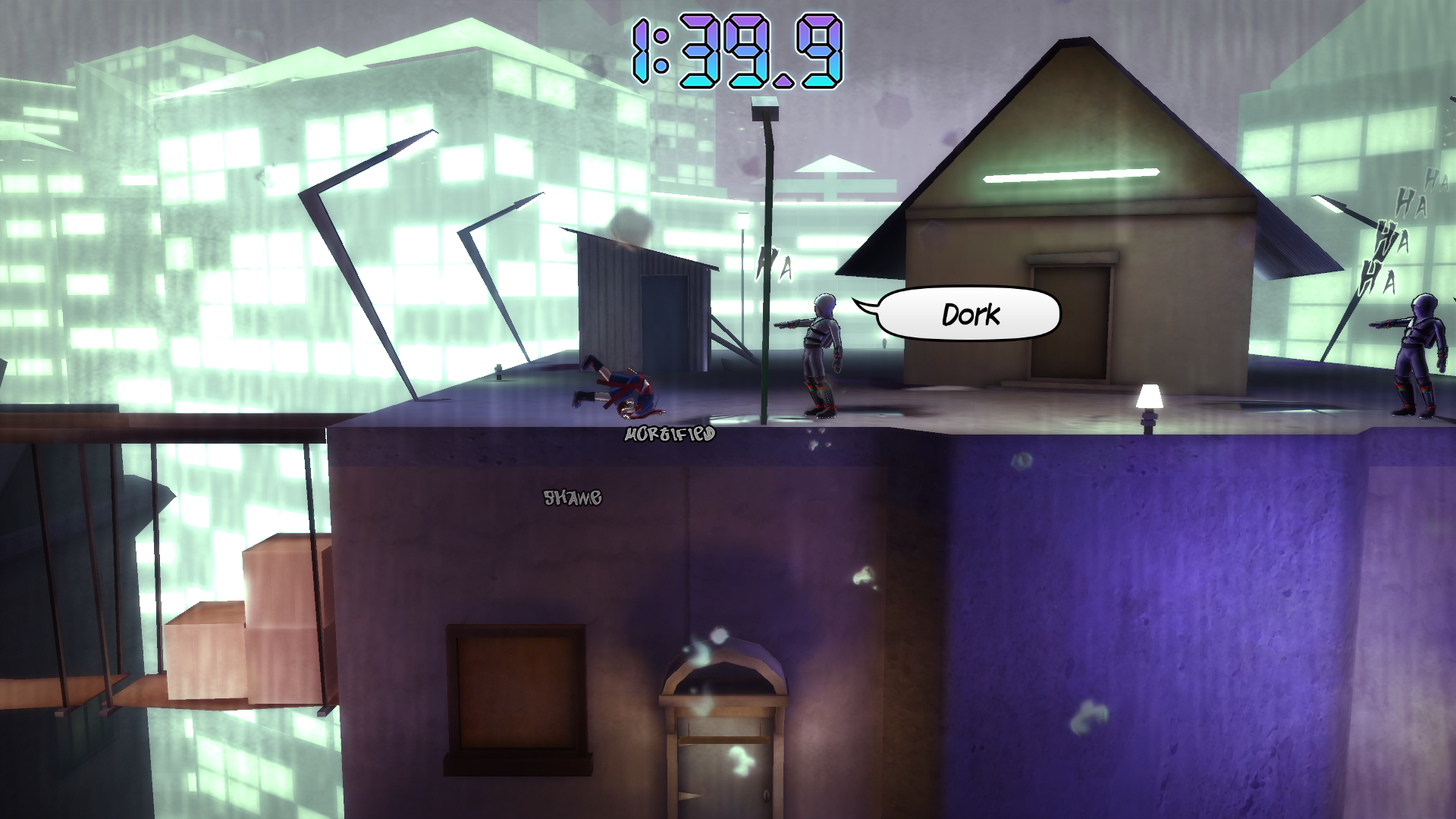 Скриншот из игры Ninja Pizza Girl - 62