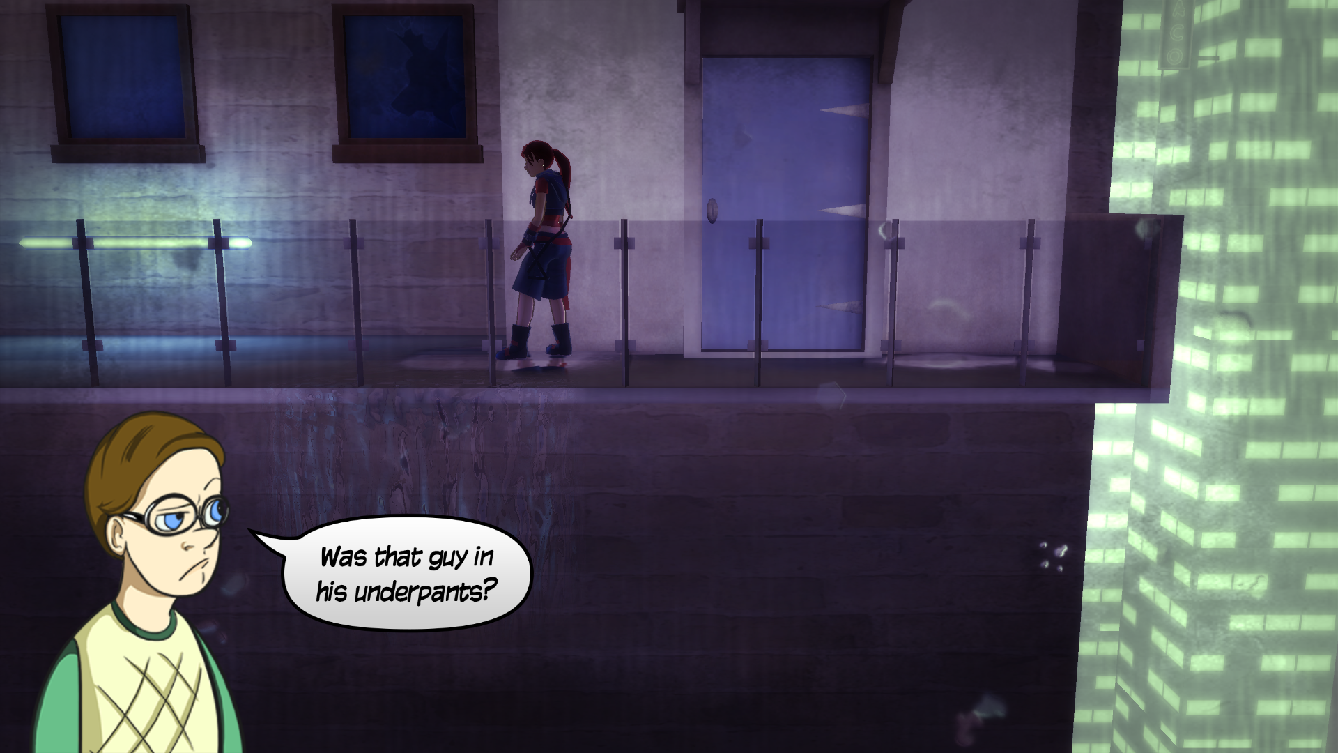 Скриншот из игры Ninja Pizza Girl - 33