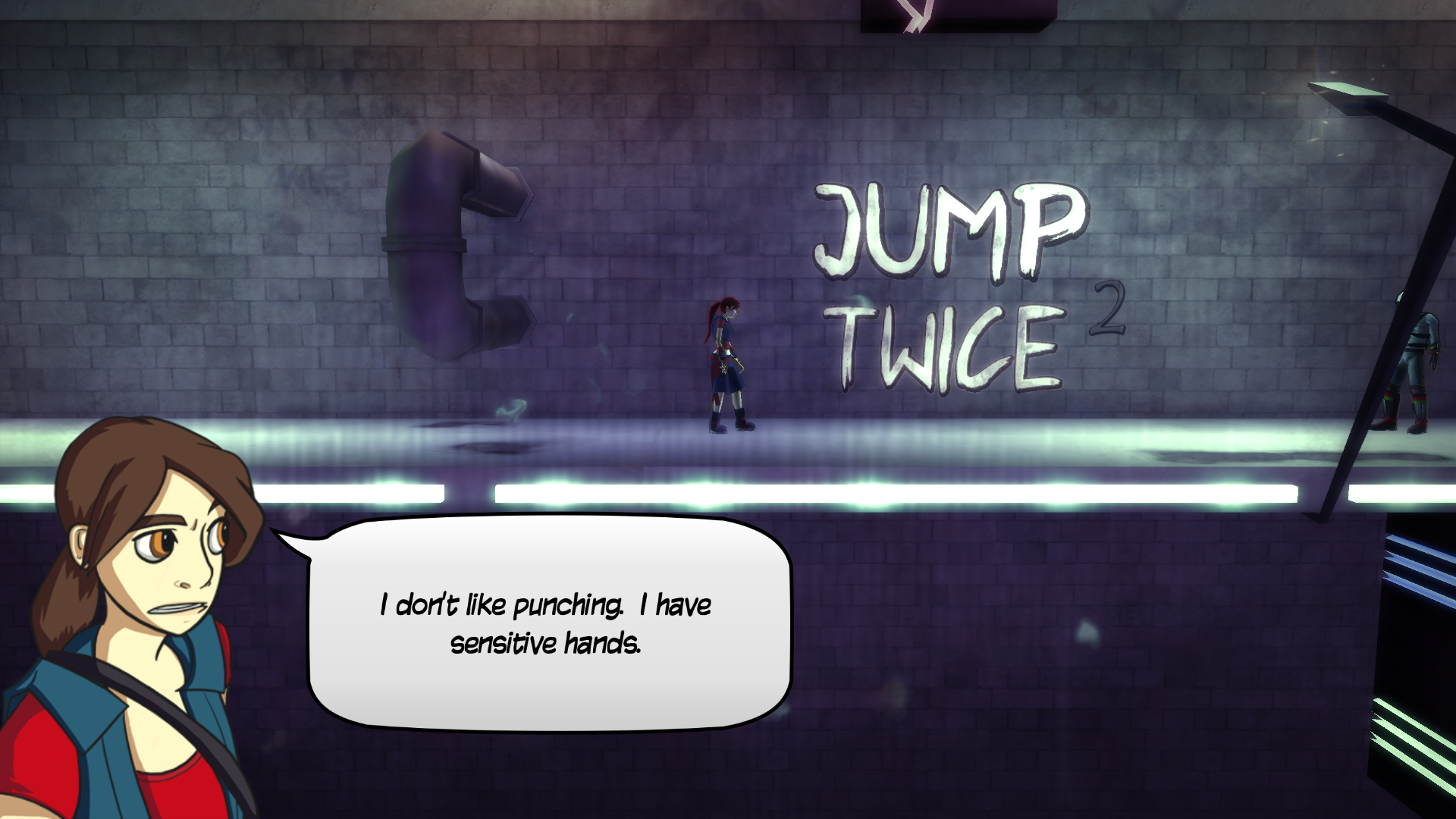 Скриншот из игры Ninja Pizza Girl - 56