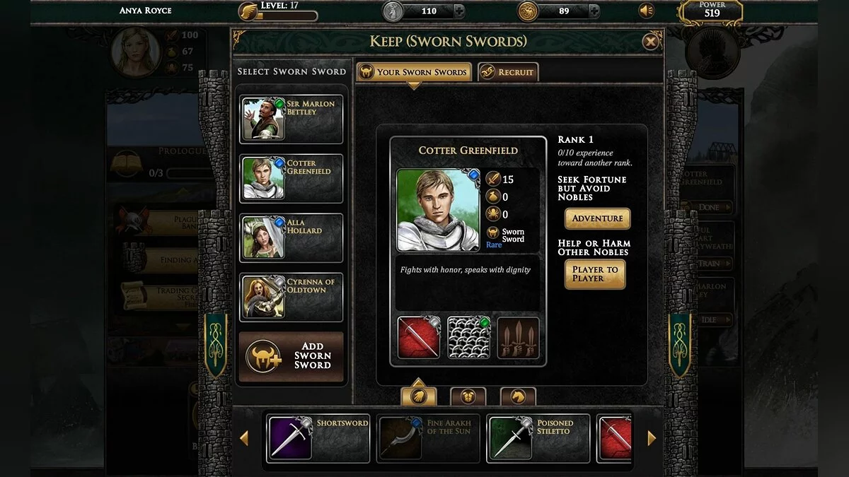 Скриншот из игры Game of Thrones Ascent - 16