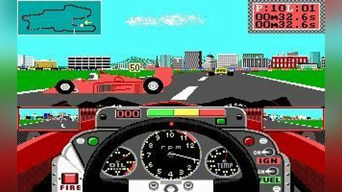 Скриншот из игры Grand Prix Circuit - 1