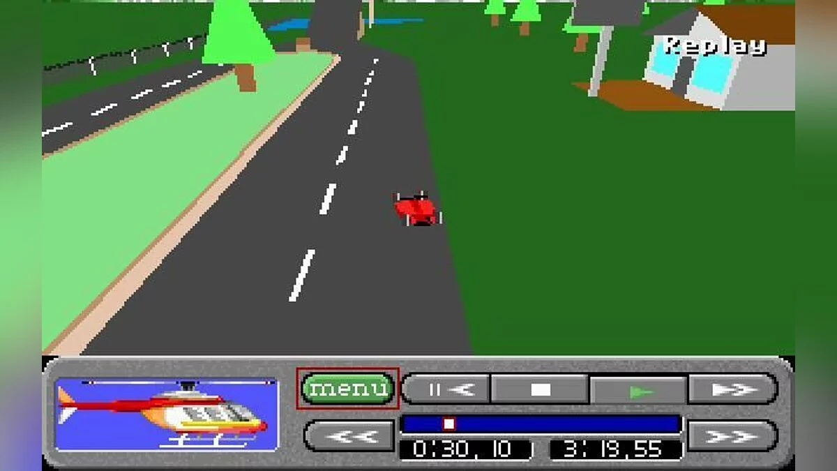 Скриншот из игры Stunts - 4