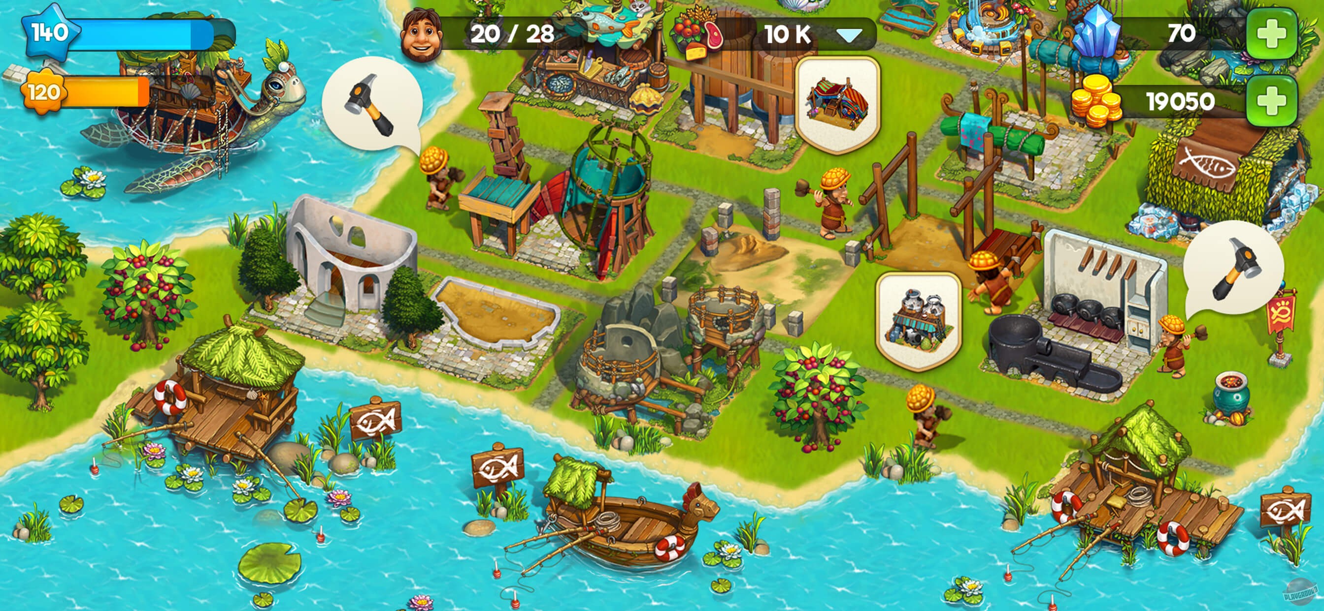 Скриншот из игры The Tribez - 6