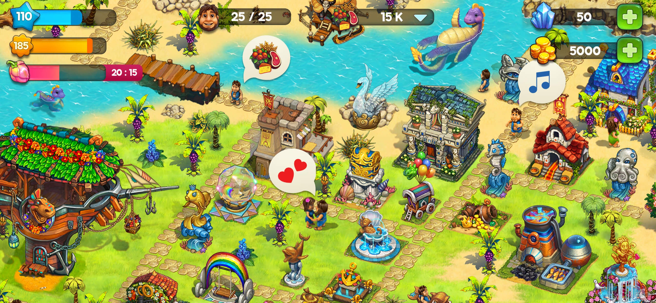 Скриншот из игры The Tribez - 4