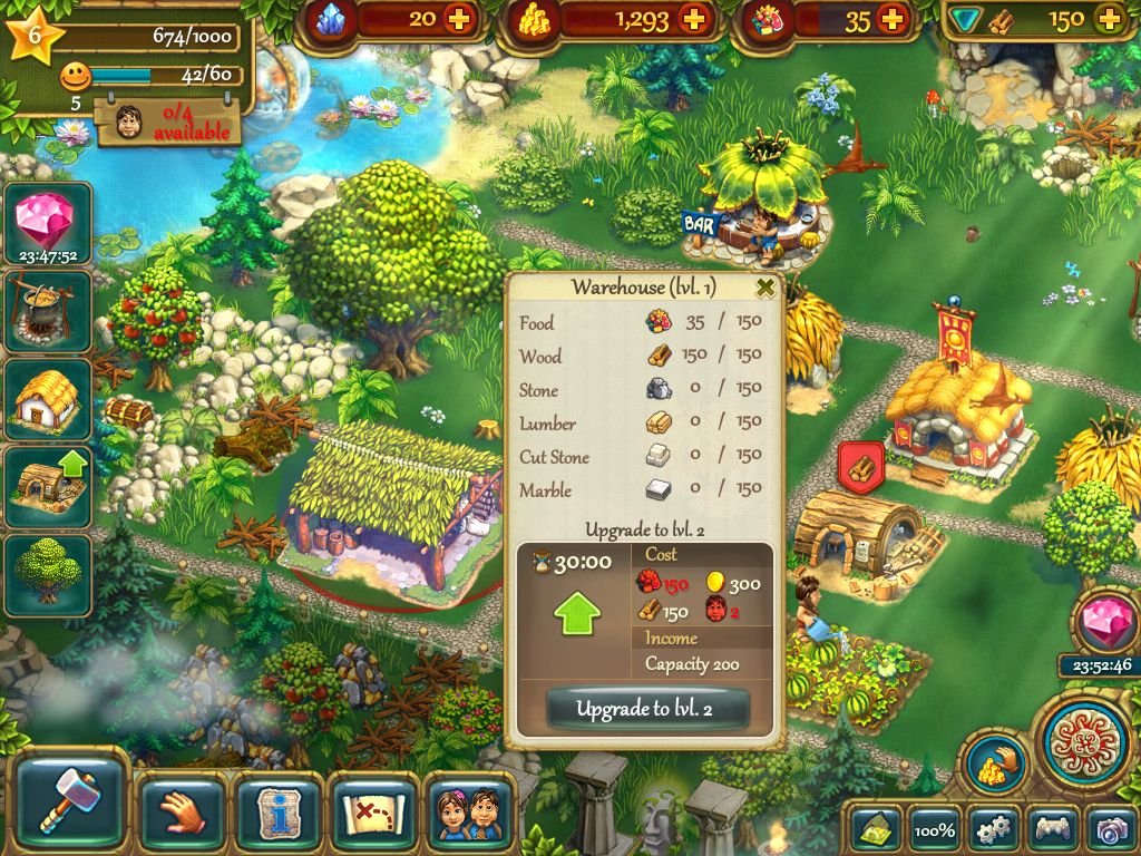 Скриншот из игры The Tribez - 10