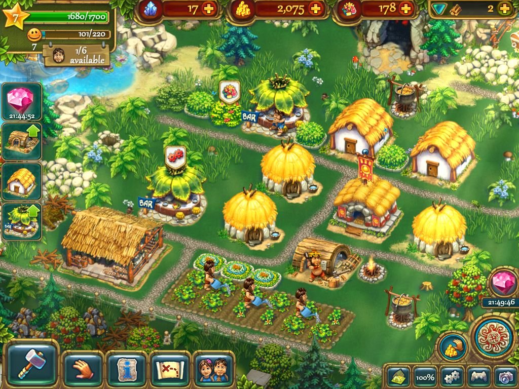 Скриншот из игры The Tribez - 3