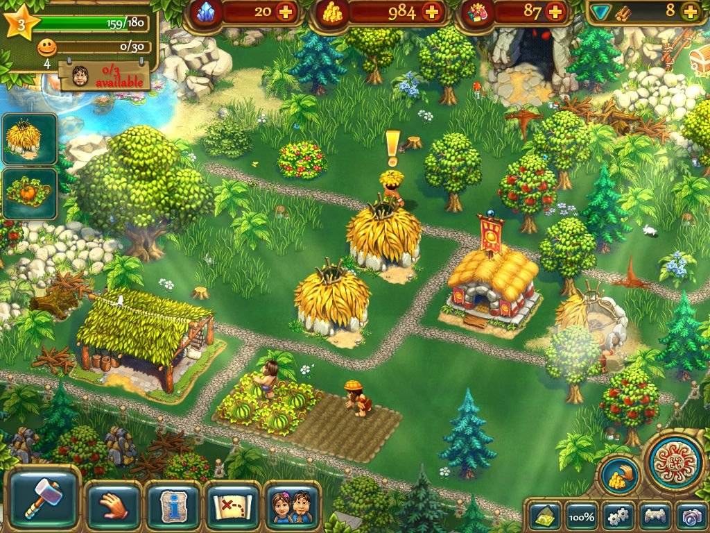 Скриншот из игры The Tribez - 5