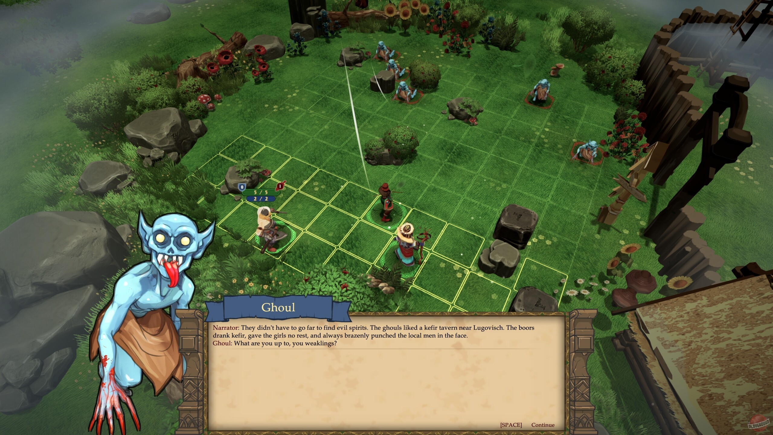 Скриншот из игры Песнь Копья - 24