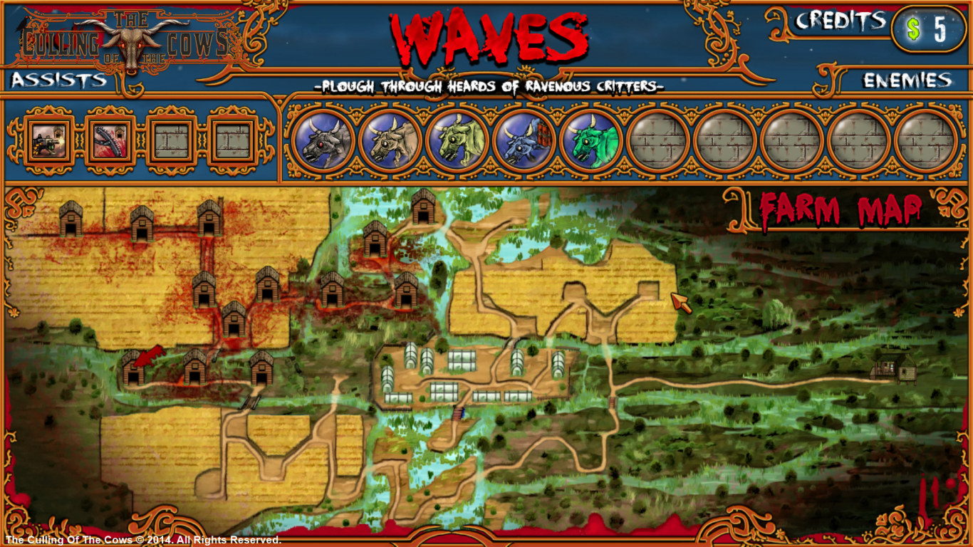 Скриншот из игры The Culling Of The Cows - 15