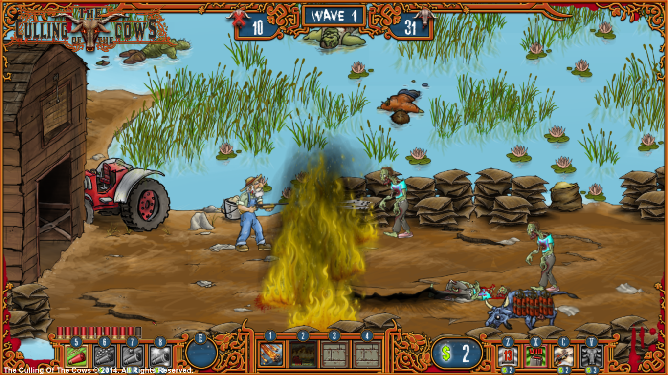 Скриншот из игры The Culling Of The Cows - 10