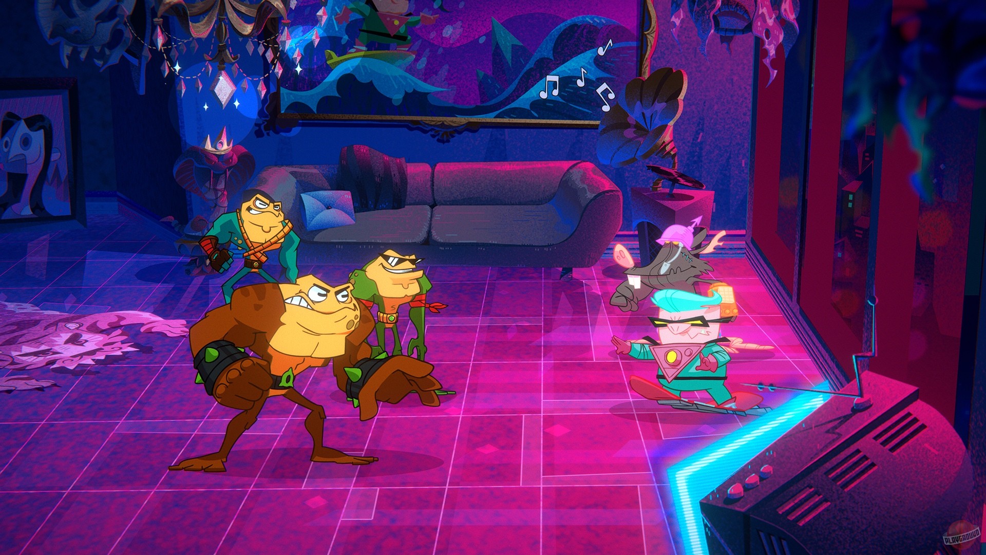 Скриншот из игры Battletoads - 9