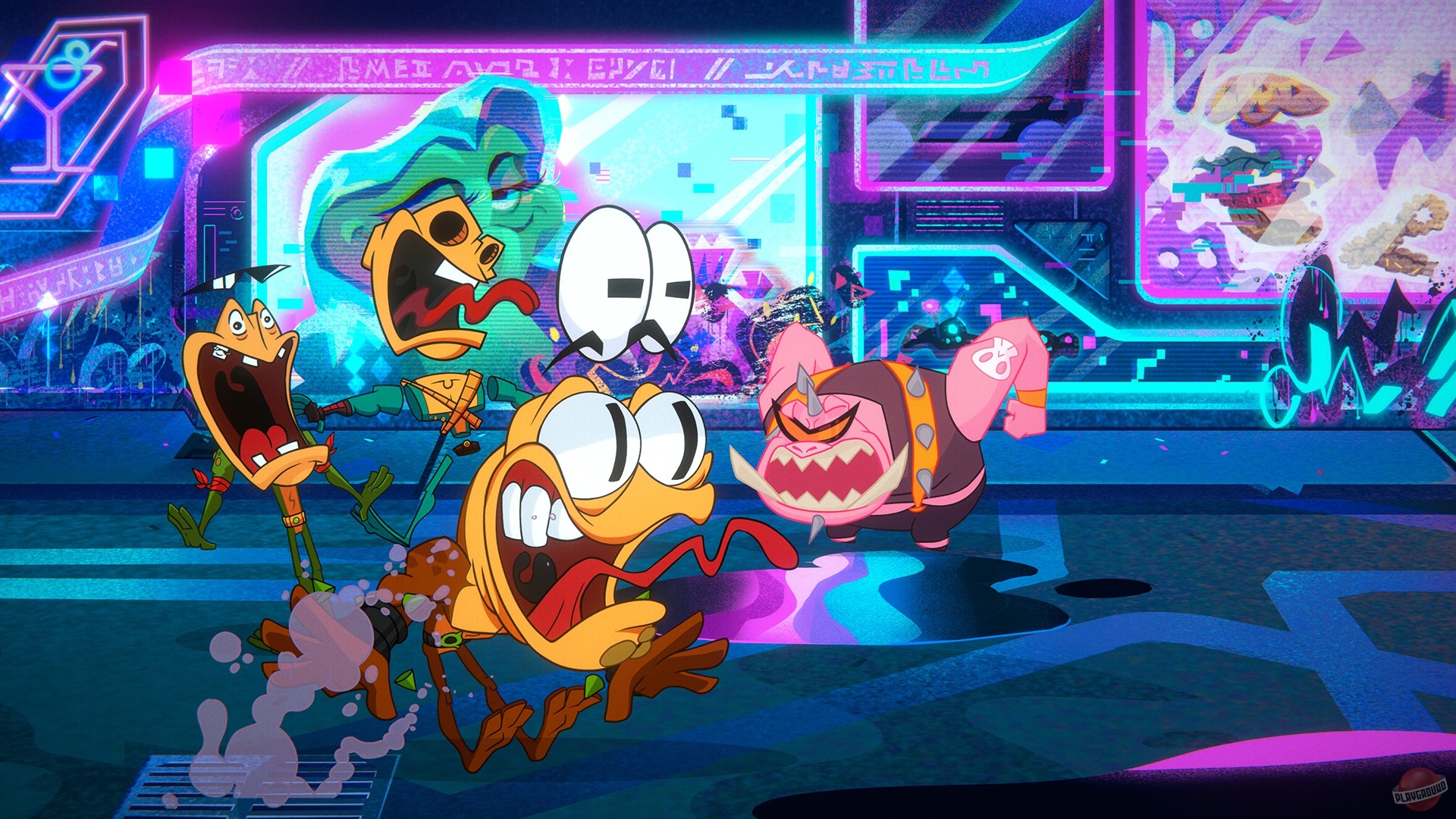 Скриншот из игры Battletoads - 25