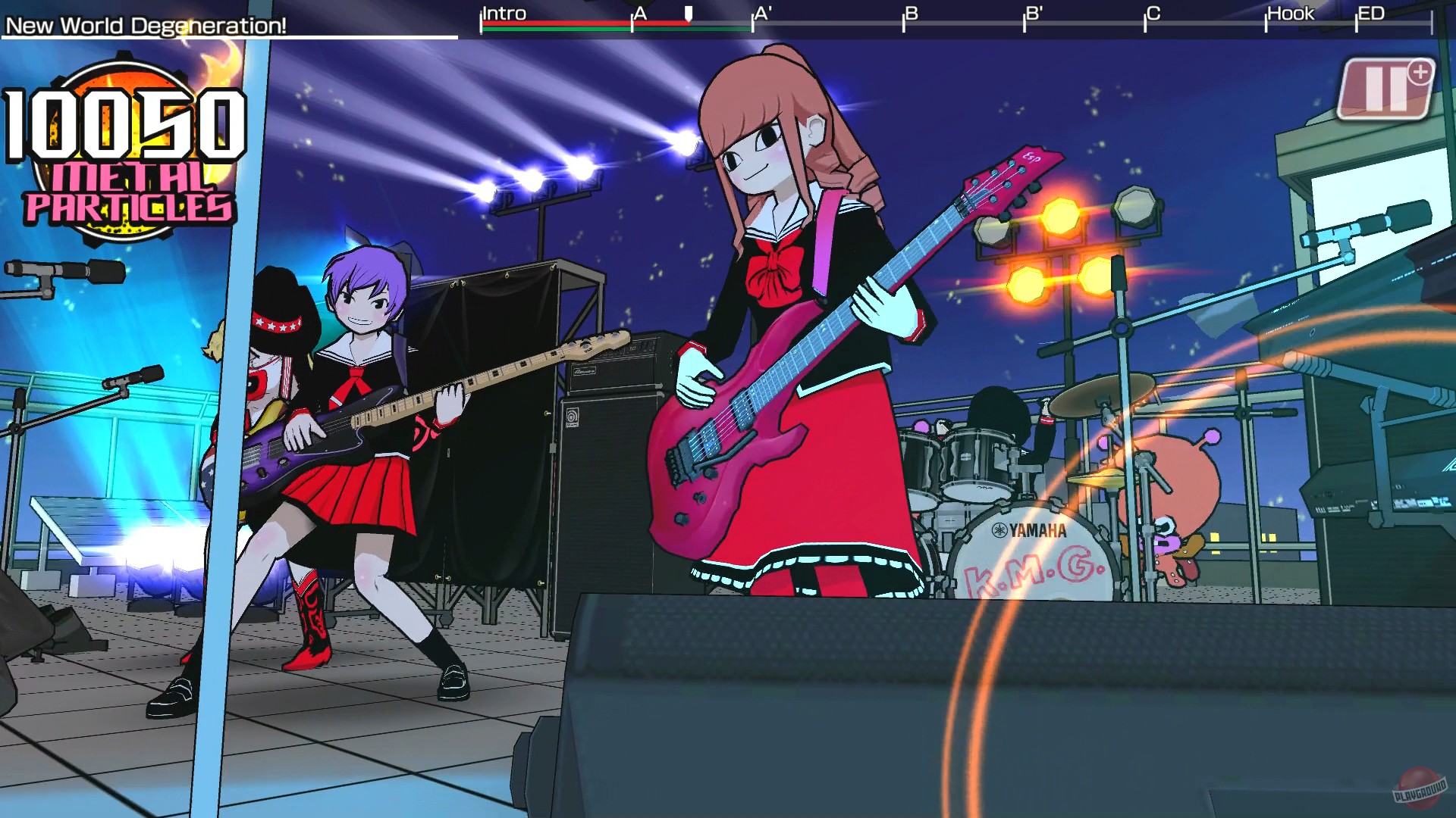 Скриншот из игры Gal Metal - 10