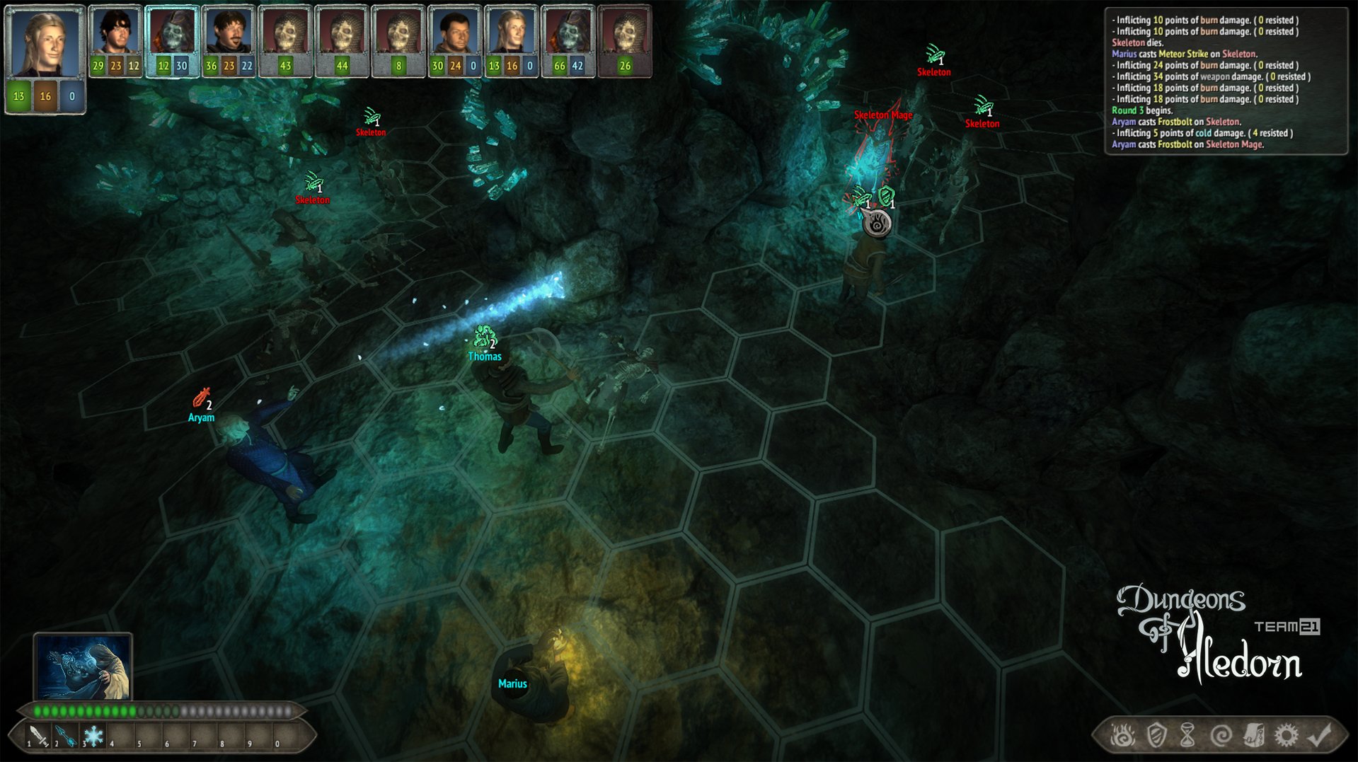 Скриншот из игры Dungeons of Aledorn - 1