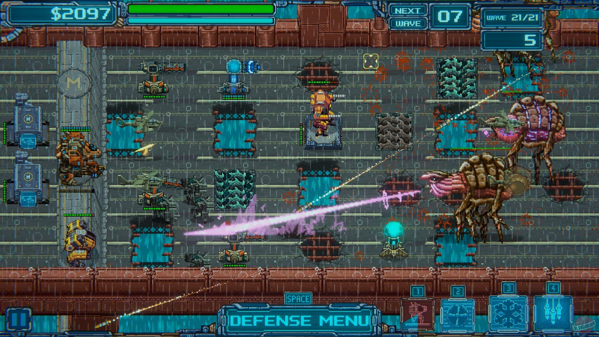 Скриншот из игры Mechs V Kaijus - 22