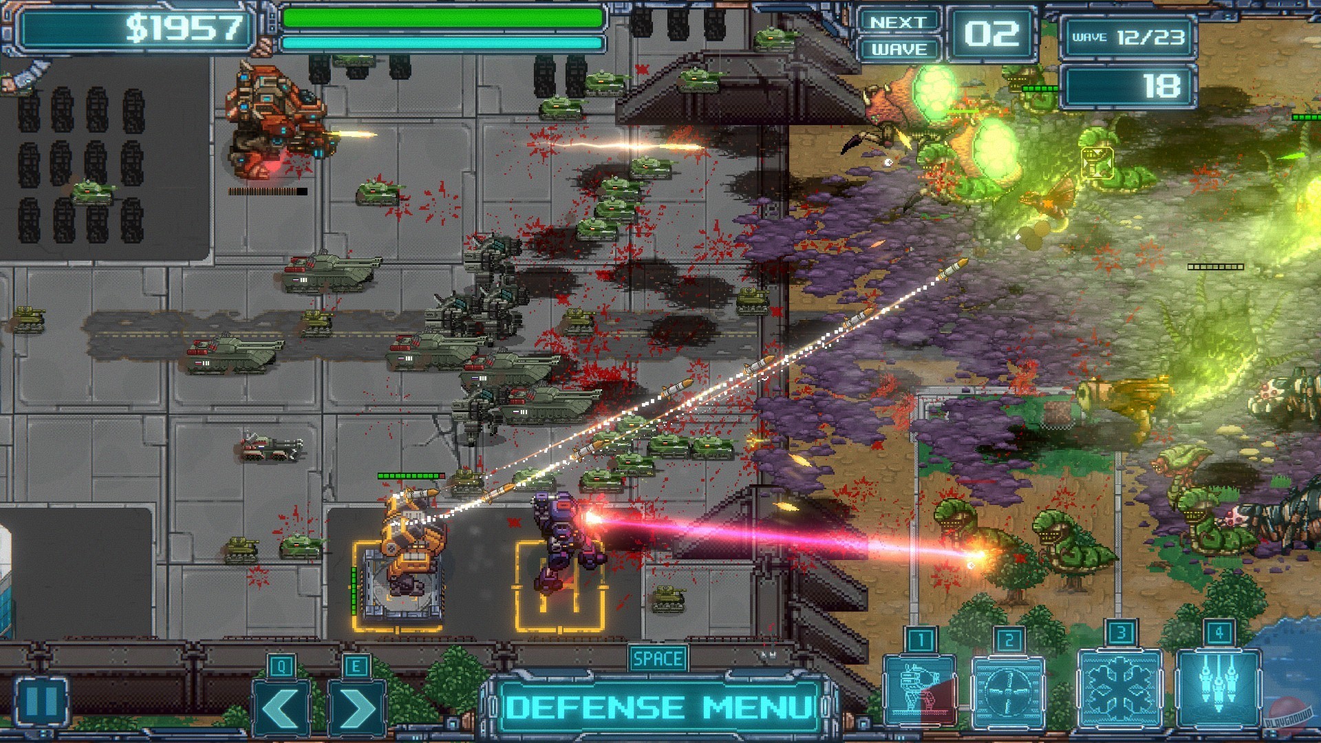 Скриншот из игры Mechs V Kaijus - 24