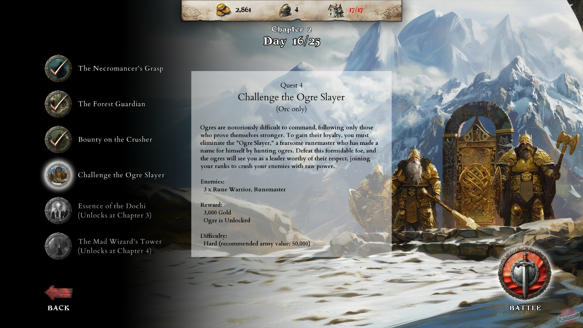 Скриншот из игры Mythic Battlegrounds: Demonic Siege - 12