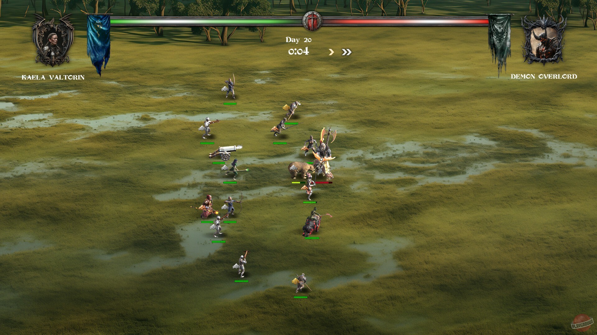 Скриншот из игры Mythic Battlegrounds: Demonic Siege - 4