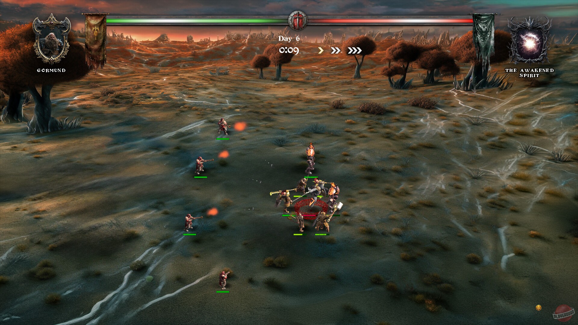 Скриншот из игры Mythic Battlegrounds: Demonic Siege - 9