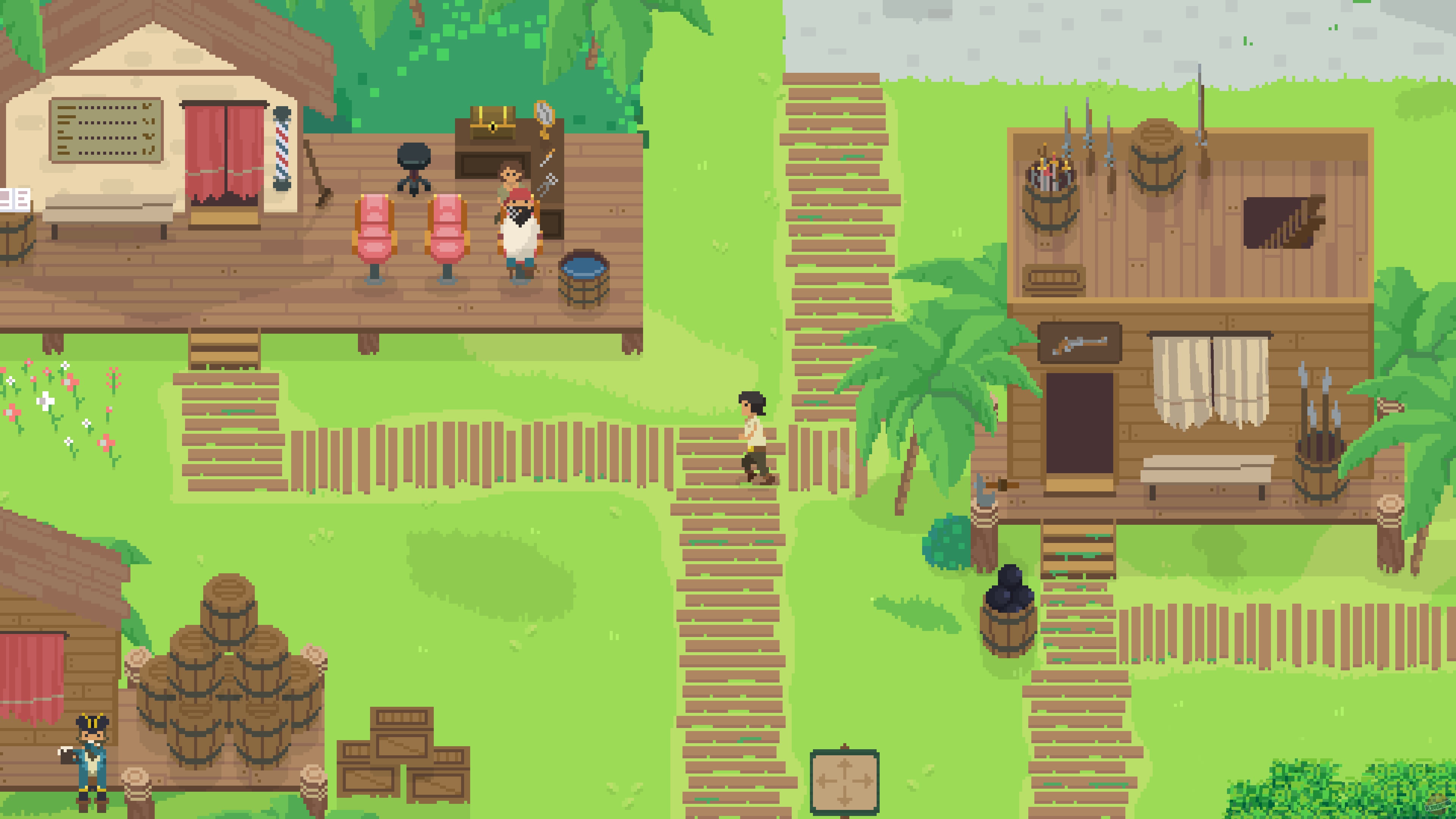 Скриншот из игры Peachleaf Pirates - 10