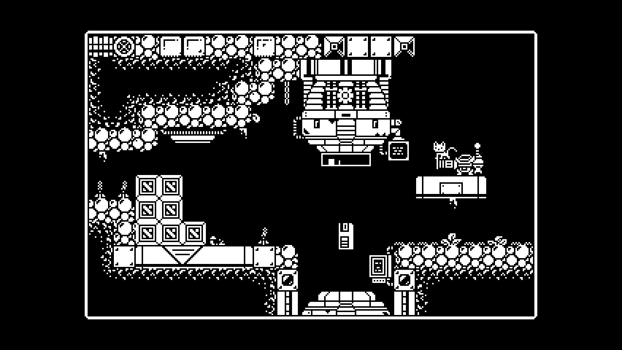 Скриншот из игры Gato Roboto - 1