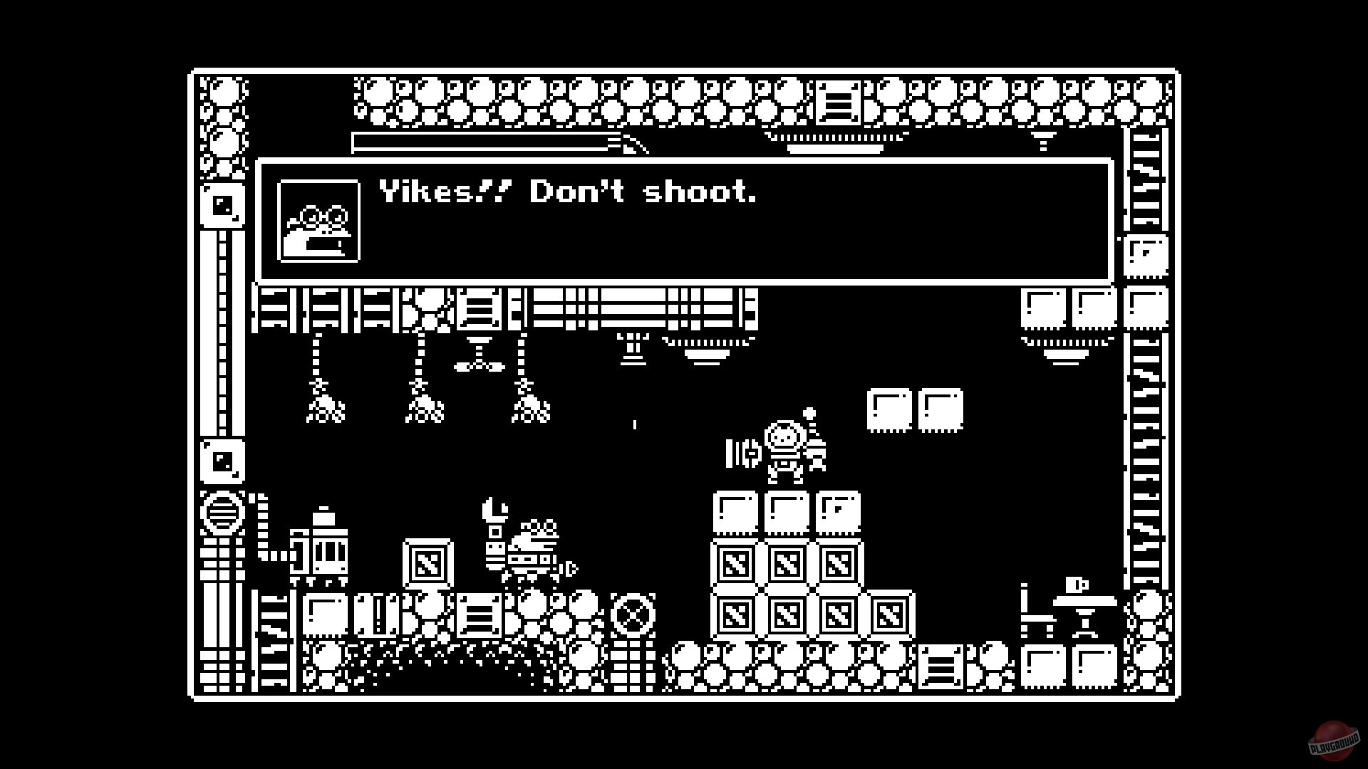 Скриншот из игры Gato Roboto - 6