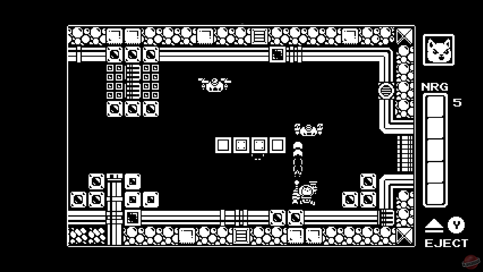 Скриншот из игры Gato Roboto - 2