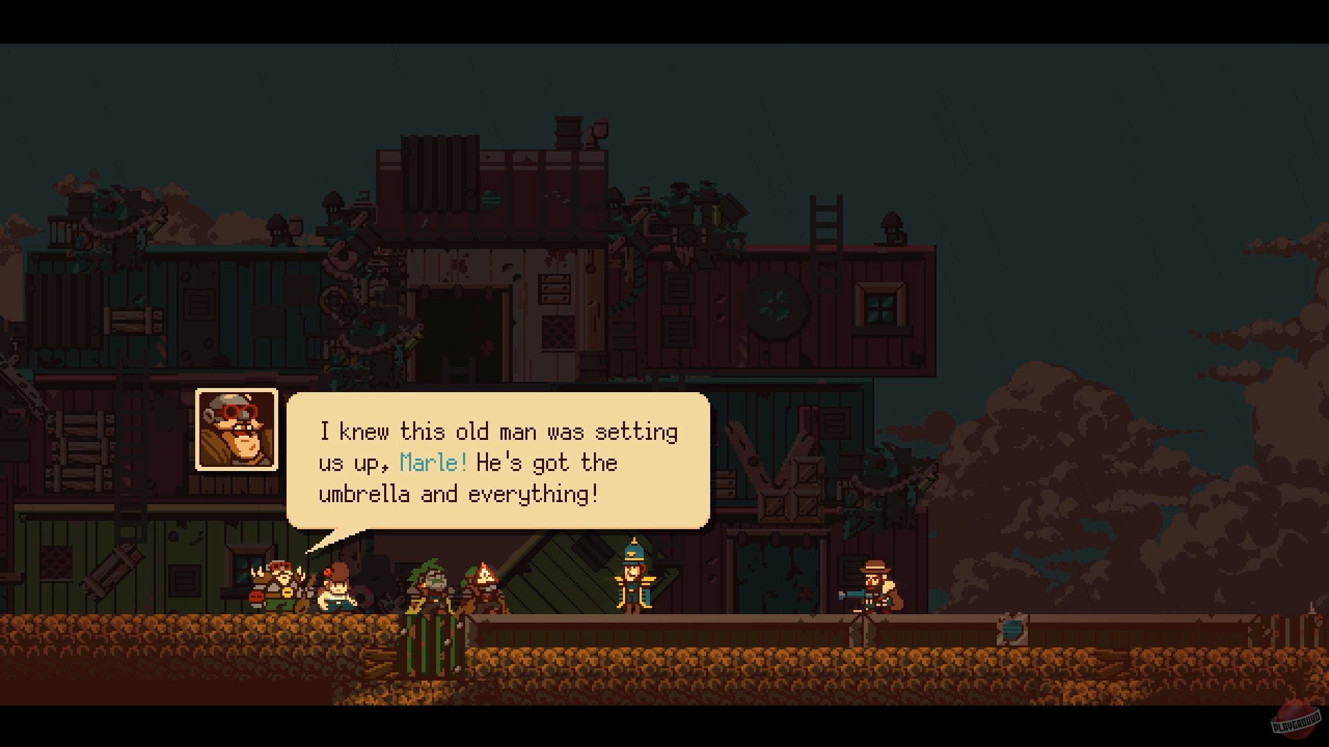 Скриншот из игры Gunbrella - 4