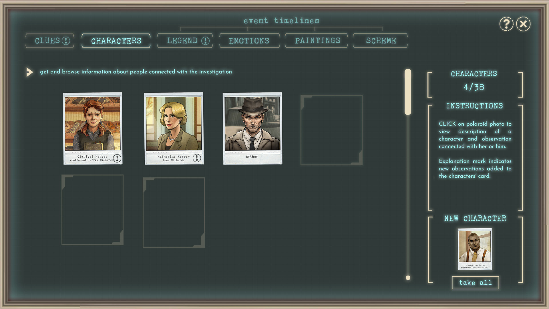 Скриншот из игры Coffee Noir - Business Detective Game - 1